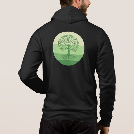 Lebensbaum, Baum Hoodie (Rückseite)
