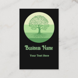Lebensbaum, Baum Visitenkarte