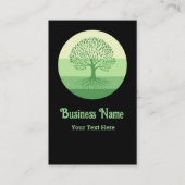 Lebensbaum, Baum Visitenkarte (Vorderseite)
