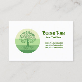 Lebensbaum, Baum Visitenkarte