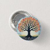 LEBENSBAUM BUTTON (Vorne & Hinten)