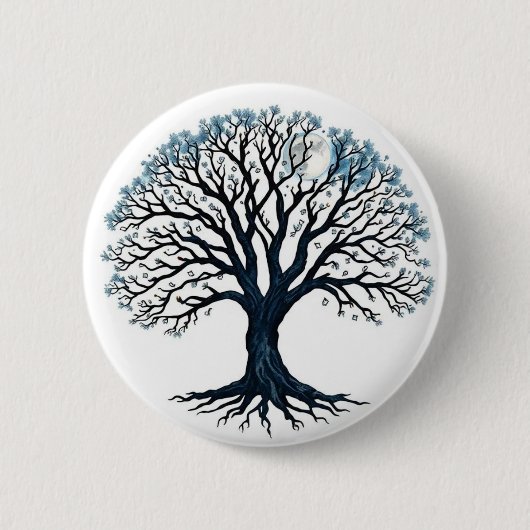 Lebensbaum Button (Vorderseite)