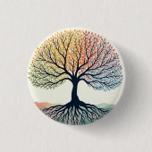 LEBENSBAUM BUTTON (Vorderseite)