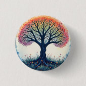 LEBENSBAUM BUTTON (Vorderseite)