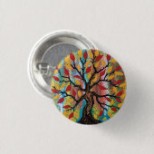 Lebensbaum Button (Vorne & Hinten)