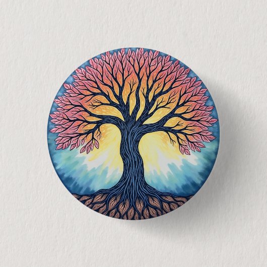 LEBENSBAUM BUTTON (Vorderseite)