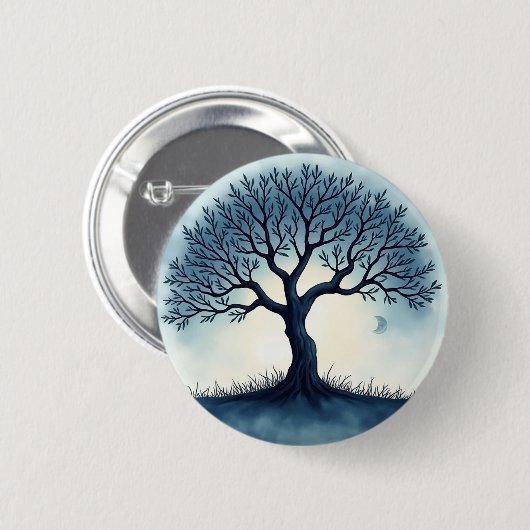 Lebensbaum Button (Vorne & Hinten)