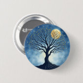 Lebensbaum Button (Vorne & Hinten)