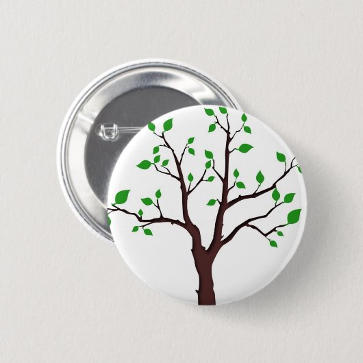 Lebensbaum Button (Vorne & Hinten)