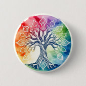 Lebensbaum Button (Vorderseite)