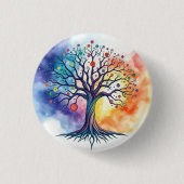 LEBENSBAUM BUTTON (Vorderseite)
