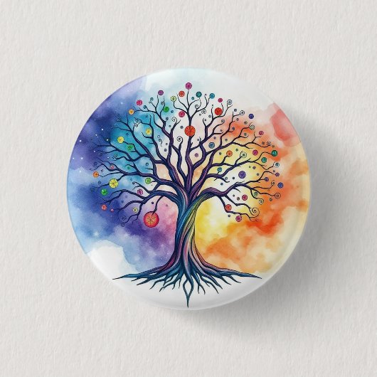 LEBENSBAUM BUTTON (Vorderseite)