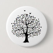 Lebensbaum Button (Vorderseite)