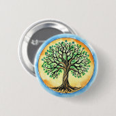 Lebensbaum Button (Vorne & Hinten)