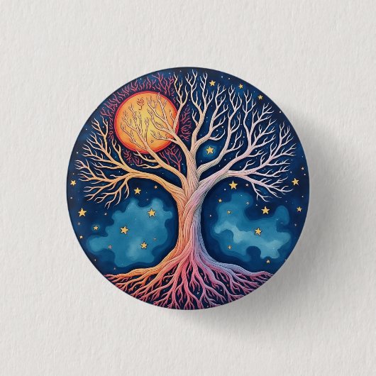 LEBENSBAUM BUTTON (Vorderseite)