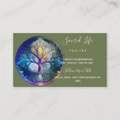 Lebensbaum | Celestial Visitenkarte (Rückseite)