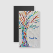 Lebensbaum Danke Magnetkarte (Vorne/Hinten)