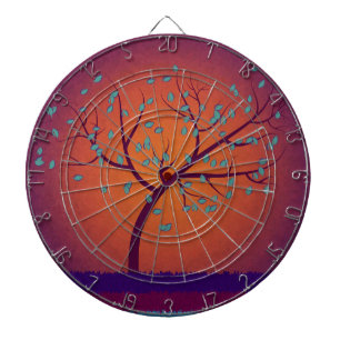 Lebensbaum Dartscheibe