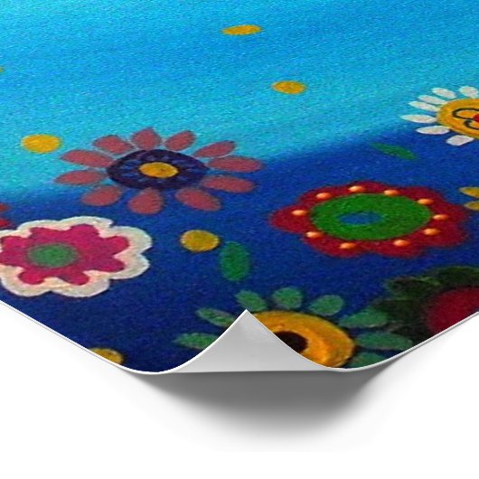 Lebensbaum der Gefangenen Poster (Ecke)