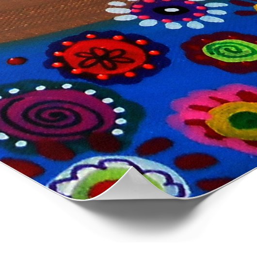 Lebensbaum der Gefangenen Poster (Ecke)