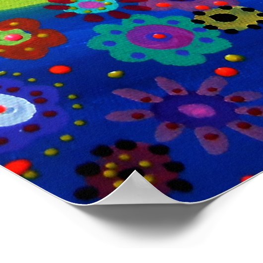 Lebensbaum der Gefangenen Poster (Ecke)