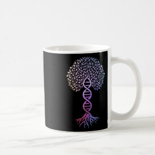 Lebensbaum DNA Science Genetics Earth Day Geneal Kaffeetasse