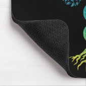 Lebensbaum DNA Science Genetics Earth Day Geneal Mousepad (Ecke)