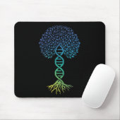 Lebensbaum DNA Science Genetics Earth Day Geneal Mousepad (Mit Mouse)