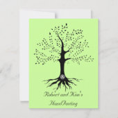 Lebensbaum Einladung (Vorderseite)