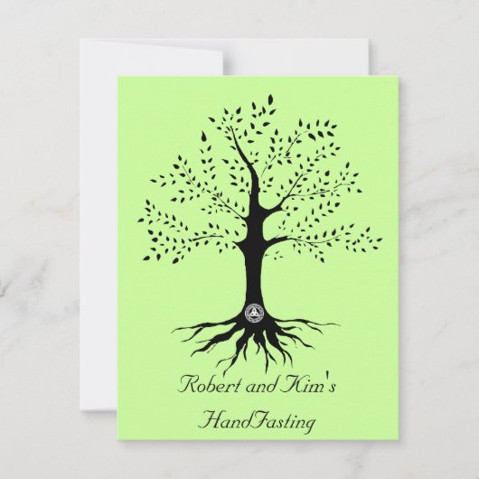 Lebensbaum Einladung (Vorderseite)