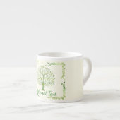Lebensbaum Espressotasse (Vorderseite Rechts)