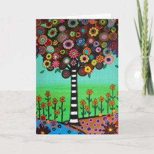 LEBENSBAUM FEIERTAGSKARTE