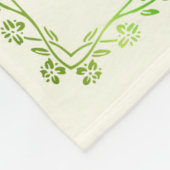 Lebensbaum Fleecedecke (Ecke)