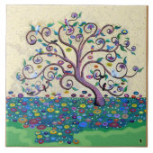 Lebensbaum Fliese (Vorderseite)