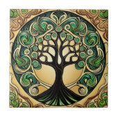 Lebensbaum Fliese (Vorderseite)