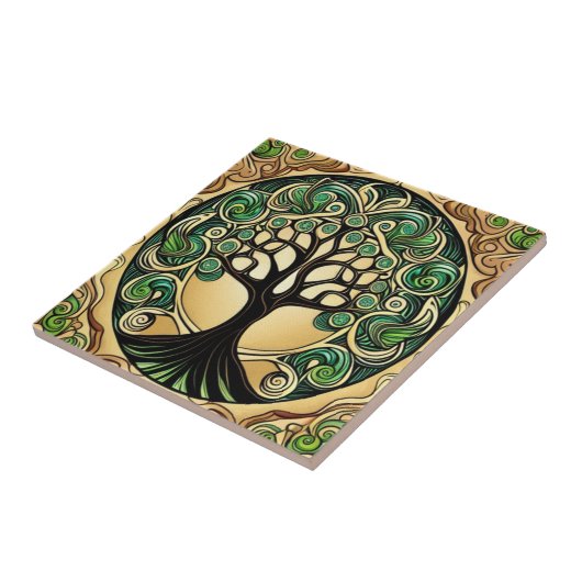 Lebensbaum Fliese (Seite)