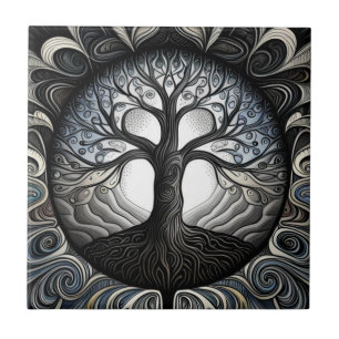 Lebensbaum Fliese