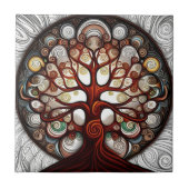 Lebensbaum Fliese (Vorderseite)