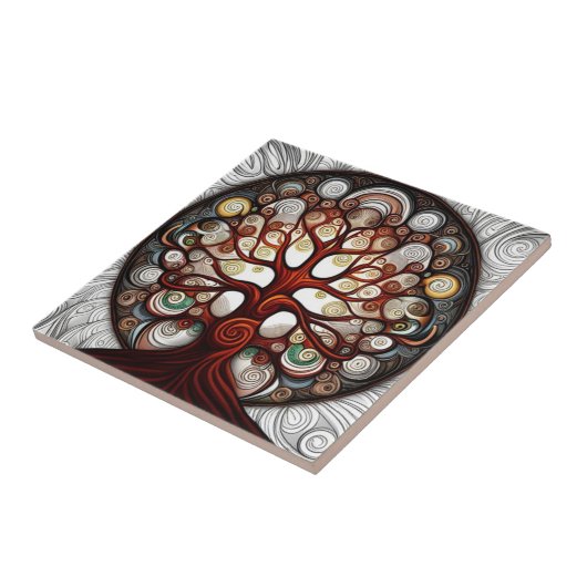 Lebensbaum Fliese (Seite)