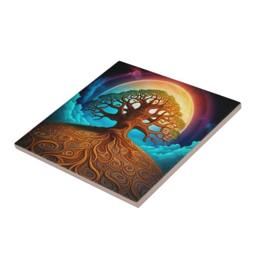 Lebensbaum Fliese (Seite)