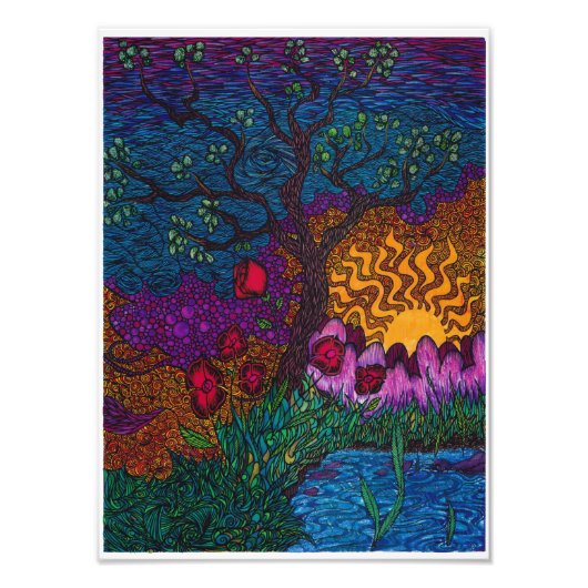 Lebensbaum Fotodruck (Vorne)