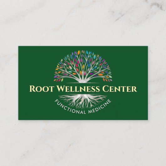 Lebensbaum - Funktionsmedizin Visitenkarte (Vorderseite)