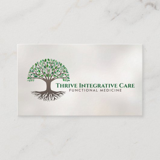 Lebensbaum - Funktionsmedizin Visitenkarte (Vorderseite)