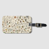 Lebensbaum Gepäckanhänger (Vorderseite (Horizontal))