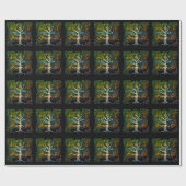 Lebensbaum Geschenkpapier (Flach)