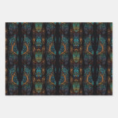 Lebensbaum Geschenkpapier Set (Vorderseite)