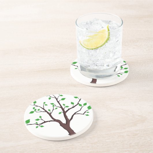 Lebensbaum Getränkeuntersetzer (Seite)