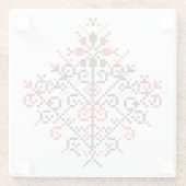 LEBENSBAUM GLASUNTERSETZER (Rückseite)