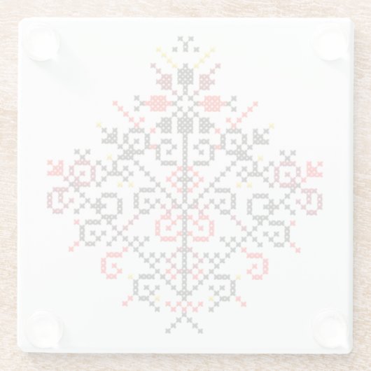 LEBENSBAUM GLASUNTERSETZER (Rückseite)