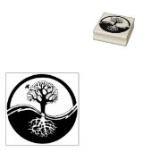 Lebensbaum Gummistempel (Stempel)